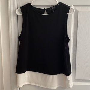Black and White Tank Top